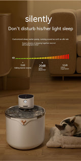 PetHaven.comPet Wireless Smart Cat Mute Water DispenserPet Wireless Smart Cat Mute Water DispenserProduct information:
 
 Color: porcelain white [lithium battery 4000 safety], dark blue [lithium battery 4000 safety], filter element [6 pieces]]
 
 Specification: WFeeder