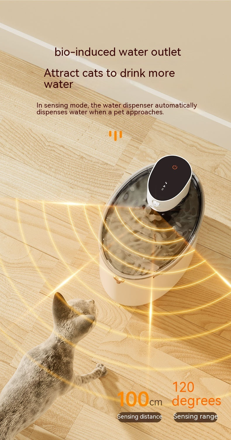 PetHaven.comPet Wireless Smart Cat Mute Water DispenserPet Wireless Smart Cat Mute Water DispenserProduct information:
 
 Color: porcelain white [lithium battery 4000 safety], dark blue [lithium battery 4000 safety], filter element [6 pieces]]
 
 Specification: WFeeder