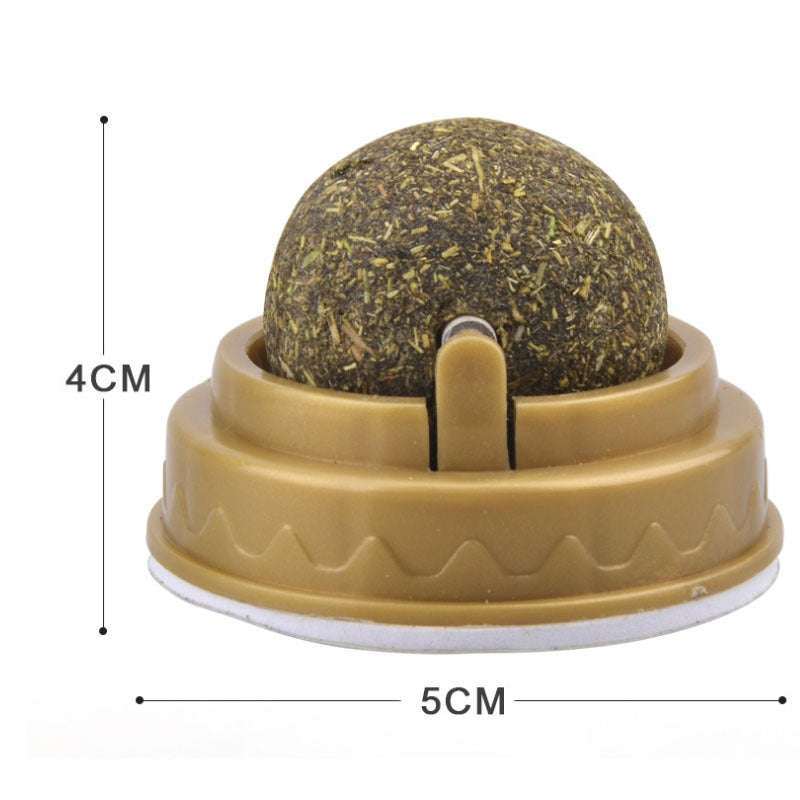 PetHaven.comCatnip Balls Cat Treats Rotary Molar Teeth CleaningCatnip Balls Cat Treats Rotary Molar Teeth CleaningProduct Details:
  
 


 Weight: 30g
 
 Flavor: Mint
 
 Applicable object: cat
 
 Pattern: plain
 
 Main ingredients: catnip / gall fruit powder / polygonum multiflopet care