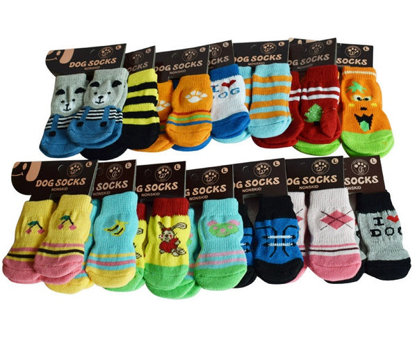 PetHaven.comPet dog socks shoes indoor antiskid socks VIP Teddy Pomeranian Bichon socksPet dog socks shoes indoor antiskid socks VIP Teddy Pomeranian Bichon Material： 95 % cotton + 5% spandex
 


 
 
 SIZE 
 
 Length
  
 
 
 Width
  
 
 
 
  S
  60
  25
 
 
  M
  75
  30
 
 
  L
  90
  35
 
 
  XL
  100
  48
 
 

Unit (mclothes