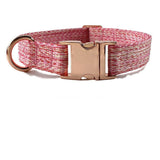 PetHaven.comFaux Linen Metal Buckle Collar Dog LeashFaux Linen Metal Buckle Collar Dog LeashProduct information:
"Upgrade your pet's walking experience with the Faux Linen Metal Buckle Collar Dog Leash. Designed for durability and style, this leash combines7