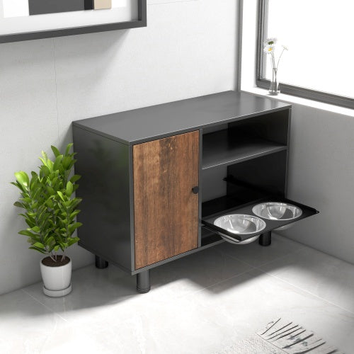 PetHaven.comLarge Dog Feeder Station with StorageLarge Dog Feeder Station with StorageUpgrade your pet’s mealtime with this Large Dog Feeder Station with Storage, designed for both convenience and style. This versatile Large Dog Feeder Station with Staccessories