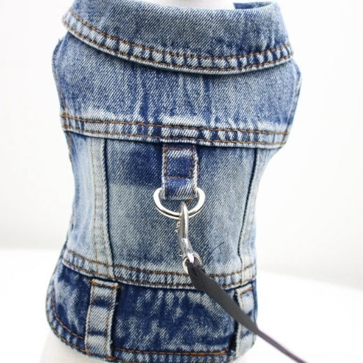 PetHaven.comleg Clothing Small Dog Vest Pet ClothesTraction Denim Vest Two-leg Clothing Small Dog Vest Pet ClothesSmall Dog Vest Pet Clothes – Comfortable and Stylish
The Small Dog Vest Pet Clothes are perfect for your little furry friend. Designed with comfort and style in mindclothes