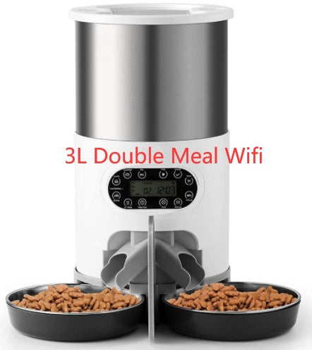 PetHaven.comAutomatic chqiue pet feederAutomatic chqiue pet feederProduct information:
 


 Material: Complete set of automatic feeding utensils
 
 Specifications: 3L Stainless Steel Feeder-Button, 4.5L Stainless Steel Feeder-Butto0