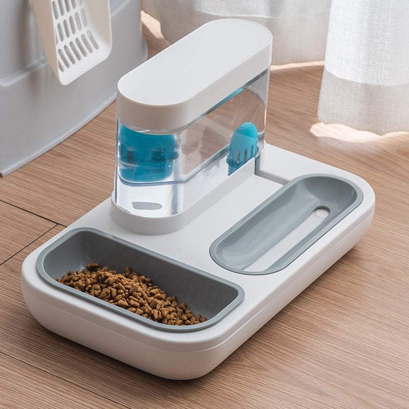PetHaven.comautomatic pet cat feeder water dispenserautomatic pet cat feeder water dispenserEnsure your furry friend is always fed and hydrated with our automatic pet cat feeder water dispenser. This innovative device combines a feeder and water dispenser, bowls