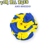 PetHaven.comInteractive Toy Foraging Dog Puzzle Ball - Dog Enrichment Toys Vibrant YellowInteractive Toy Foraging Dog Puzzle Ball - Dog Enrichment Toys Vibrant4