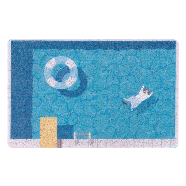 PetHaven.comCat Rubbing Swimming Pool Sand BasinCat Rubbing Swimming Pool Sand BasinProduct information :
 
 Applicable object: cat

Material: pvc wire loop

 


 
 Size Information:

Size: about 400mm × 600mm

 


 
 Packing list:
 
 Foot pad*10