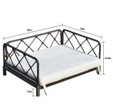PetHaven.comWicker Pet Bed Rattan Dog Sofa Bed Outdoor Indoor Water ResistantWicker Pet Bed Rattan Dog Sofa Bed Outdoor Indoor Water ResistantGive your furry friend the ultimate comfort with our Wicker Pet Bed Rattan Dog Sofa Bed Outdoor Indoor Water Resistant. Crafted from durable rattan wicker, this pet bed