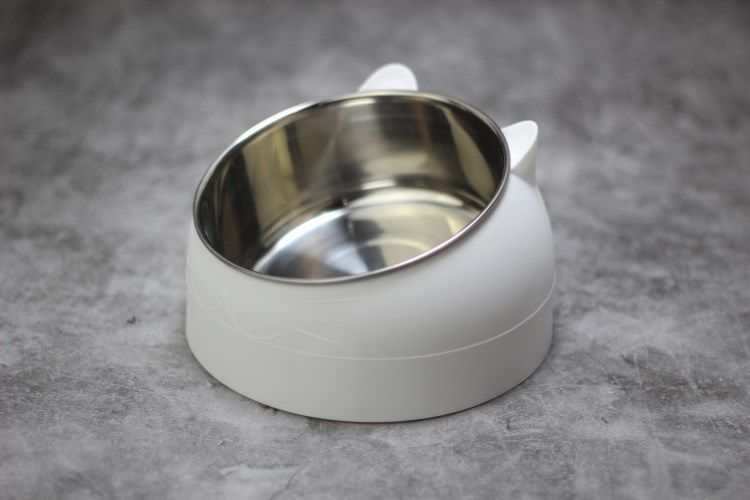 PetHaven.comPet food potPet food potConcept of design


 Overall increase, improved posture of pets that eat


 The prone position of the cat during feeding can cause pressure on the cervical vertebra.0