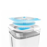 PetHaven.comWhite pet drinking fountainWhite pet drinking fountainItem No.: Xiao Pei drinking fountain
 
 Category: Pet Food
 
 Applicable object: cat
 
 Specification: white, 2nd generation tray
 
 Material: Plastic0