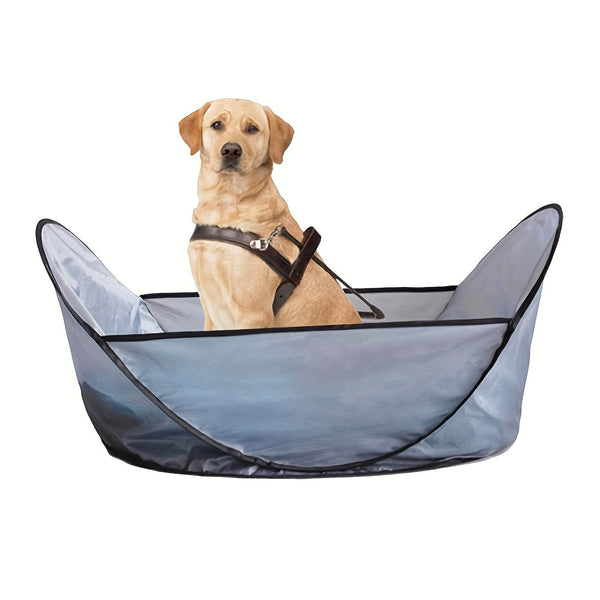 PetHaven.comCat Hair Catcher Tent - Waterproof Adjustable Neat Barbering CapeEasy Dog And Cat Hair Catcher Tent - Waterproof Adjustable Neat BarberMaterial
 : Made from durable polyester, ensuring both strength and ease of cleaning.
 
 
 
 
 Size
 : The bib features a bottom length of 70cm, a width of 45cm, andpet handling