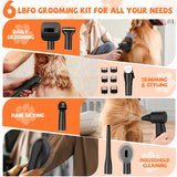 PetHaven.comPet Grooming vacuumPet Grooming vacuum6-in-1 grooming kit ,designed to cater to various grooming requirements. The concentrator nozzle efficiently dries your dog's coat post-bathing. The trimmer and accopet care