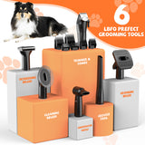 PetHaven.comPet Grooming vacuumPet Grooming vacuum6-in-1 grooming kit ,designed to cater to various grooming requirements. The concentrator nozzle efficiently dries your dog's coat post-bathing. The trimmer and accopet care