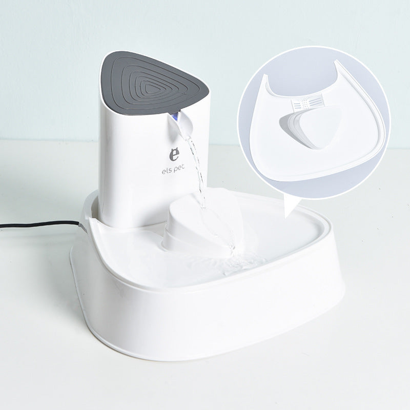 PetHaven.comMi Water Dispenser Electric Circulating Filter Mute Pet Water Dispenser Pet Water Dispenser Pet Water CupMi Water Dispenser Electric Circulating Filter Mute Pet Water DispenseProduct Information:
 
 
 Category: Drinking water
 
 Color: A 1.5L drinking fountain (with dust cover), B1.5L drinking fountain (without dust cover), C3L drinking f0