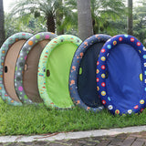 PetHaven.comDog Swimming Pool Inflatable Hammock Pets Pool Floating Bed Spring Summer Swimming RingDog Swimming Pool Inflatable Hammock Pets Pool Floating Bed Spring SumFeatures:
 


 1、Ideal for dogs: This puppy pool floats for dogs and other pets to move in the water and can support weights up to 40kg.
 
 2、Safety design: the inne0
