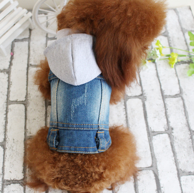 PetHaven.comDesigner Dog ClothesDesigner Dog Clothes Small Dog Denim Jacket Coat Cat Costume Puppy JeaOverview:
Give your furry friend the ultimate style upgrade with our collection of Designer Dog Clothes. Tailored for comfort and elegance, these outfits make your pclothes