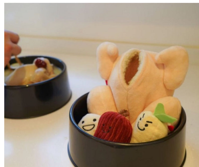PetHaven.comDogs Leaking Food Hiding Food Smelling ToysDogs Leaking Food, Hiding Food, Smelling ToysProduct information:

Brand: little cute
Color classification: chicken ginseng set
Item: Pet dog toy leaks food, hides food and smells
Applicable pet category: Gener0
