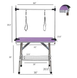 PetHaven.com42 Inch Foldable Dog Pet Grooming Table42 Inch Foldable Dog Pet Grooming Table【Safe &amp; Stable】Made from high-quality materials and featuring a sturdy construction, our pet grooming table ensures your pet's safety and comfort during the groopet handling