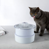 PetHaven.comFoldable Pet Drinking Fountain Luminous Automatic Drinking FountainFoldable Pet Drinking Fountain Luminous Automatic Drinking FountainProduct Information:
 
 


 Product name: Folding smart water dispenser
 
 Product size: as shown in the picture above
 
 Product material: ABS, PC
 
 Power consumpt0