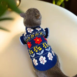 PetHaven.comSmallSmall And Medium-sized Dogs Dog Cat Pet ClothesProduct information:
 
 Color: dark blue
 
 Size: XS,S,M,L,XL,XXL
 
 Applicable gender: general
 
 Material: Wool
 
 Style: Casual
 
 Import or not: no
 
 Category: 0