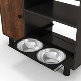 PetHaven.comLarge Dog Feeder Station with StorageLarge Dog Feeder Station with StorageUpgrade your pet’s mealtime with this Large Dog Feeder Station with Storage, designed for both convenience and style. This versatile Large Dog Feeder Station with Staccessories