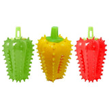 PetHaven.comInteractive Dog Teething Chili Chewers Toy Interactive Toys Dog ToysInteractive Dog Teething Chili Chewers Toy Interactive Toys Dog ToysDescription

 Report Item


 Features:
 
 It's easy to get your dog's attention and encourage his chewing instincts. attract dog's attention to play with.
 
 This Tr4