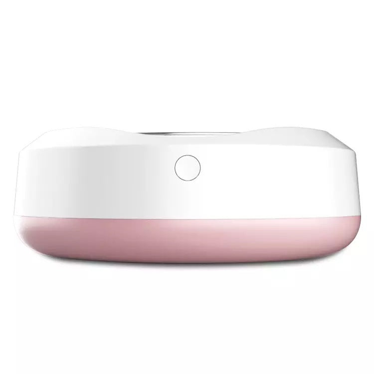 PetHaven.comPet portable automatic feederPet portable automatic feederDimensions: 190x190x65mm
 
 Bowl: 130x130x43mm
 
 Net weight: 0.5kg
 
 Display mode: LCD display
 
 Material: ABS plastic shell + stainless steel bowl
 
 Measuring r0