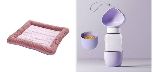 PetHaven.comCool Mat Blanket Ice Silk for PetsCool Mat Blanket Ice Silk for PetsOverview：Keep your furry friends comfortable during hot summer days with the Cool Mat Blanket Ice Silk for Pets. Made with breathable ice silk fabric, this mat ensurDog/Cat house