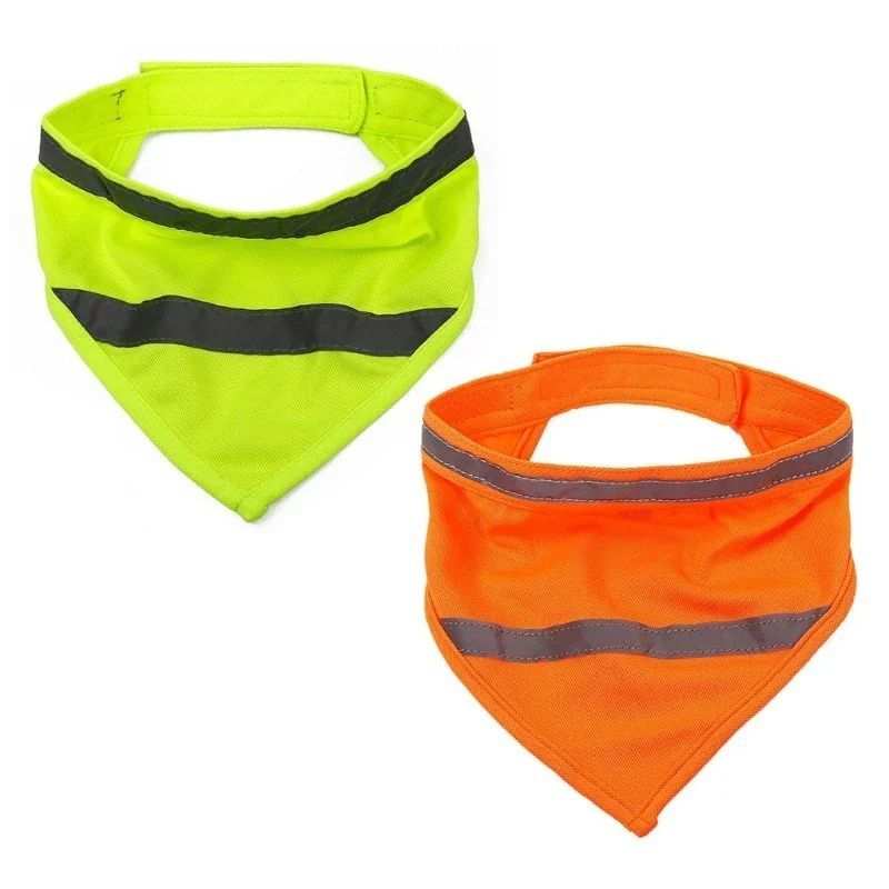 PetHaven.comDog Reflective Bandanas Dog Reflective Bandanas Pet Triangular Towel Scarf Bright Color PolyesOur Dog Reflective Bandanas are the perfect combination of safety and style. Designed with high-quality reflective materials, these bandanas ensure your furry friend4