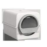 PetHaven.comPet Semi-automatic Cat Litter Basin Deodorization Semi EnclosedPet Semi-automatic Cat Litter Basin Deodorization Semi EnclosedProduct information :
 
 
 Color: black and white
 
 Specification: basic model (including 2 replacement boxes)
 
 Applicable object: cats
 
 Material: PP
 
 
 
 SizLitter box