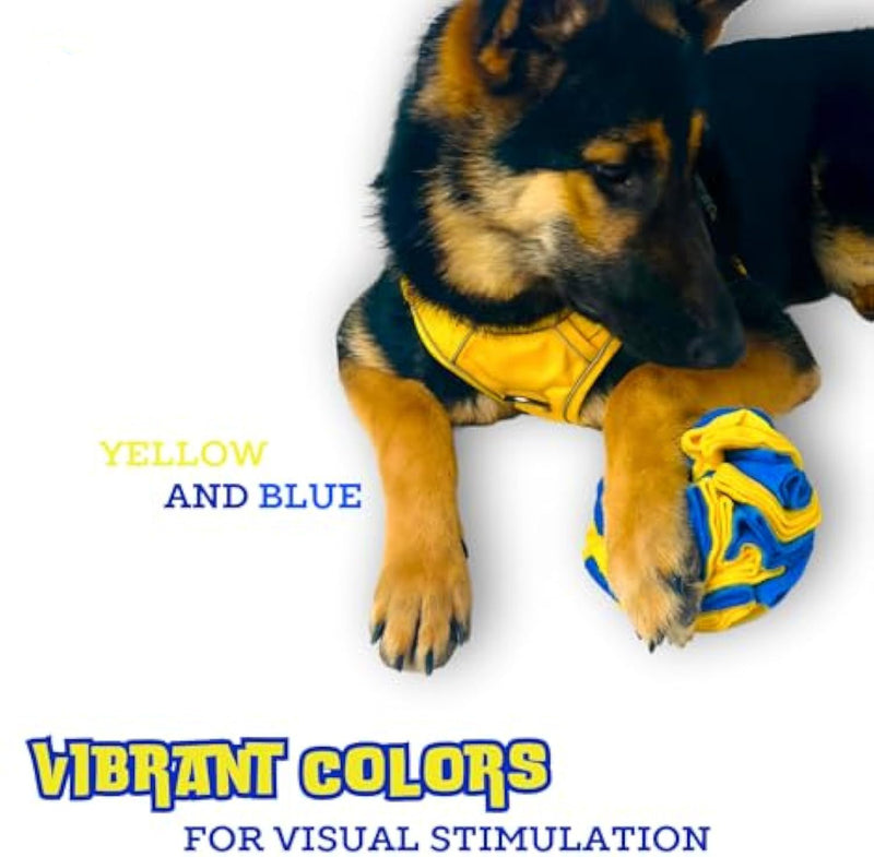 PetHaven.comInteractive Toy Foraging Dog Puzzle Ball - Dog Enrichment Toys Vibrant YellowInteractive Toy Foraging Dog Puzzle Ball - Dog Enrichment Toys Vibrant4