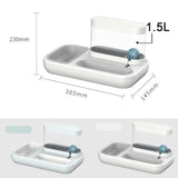 PetHaven.comautomatic pet cat feeder water dispenserautomatic pet cat feeder water dispenserEnsure your furry friend is always fed and hydrated with our automatic pet cat feeder water dispenser. This innovative device combines a feeder and water dispenser, bowls