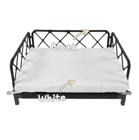 PetHaven.comWicker Pet Bed Rattan Dog Sofa Bed Outdoor Indoor Water ResistantWicker Pet Bed Rattan Dog Sofa Bed Outdoor Indoor Water ResistantGive your furry friend the ultimate comfort with our Wicker Pet Bed Rattan Dog Sofa Bed Outdoor Indoor Water Resistant. Crafted from durable rattan wicker, this pet bed