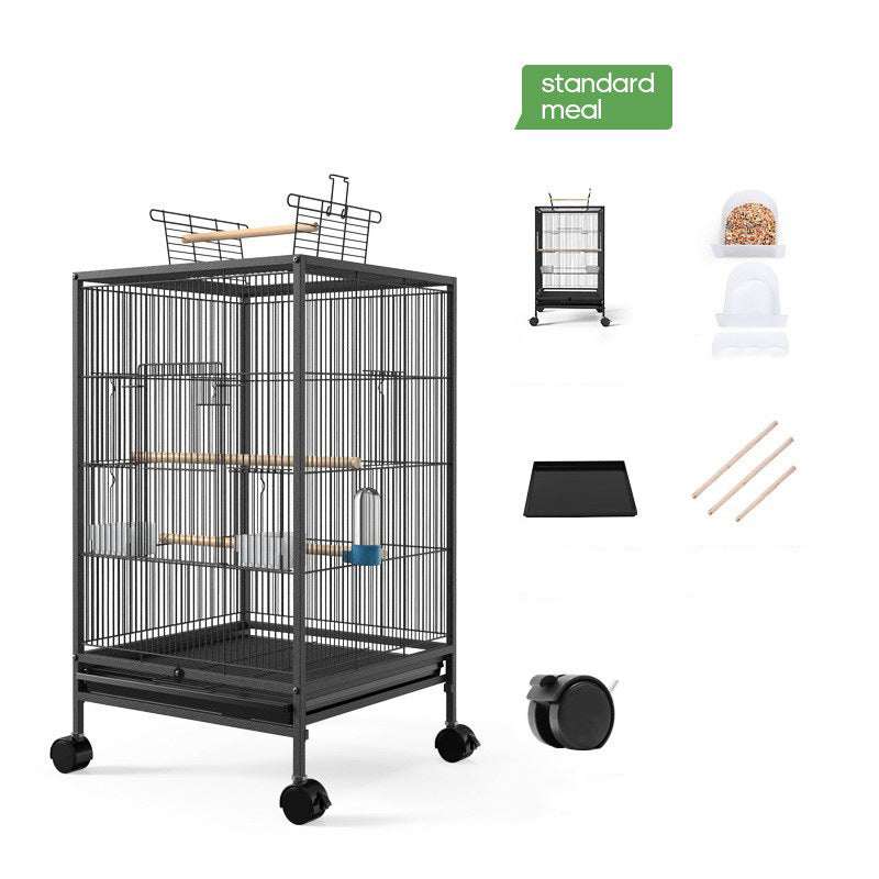 PetHaven.comFeeder Toy Grass Nest Breeding BoxParrot Xuanfeng Bird Cage With Feeder Toy Grass Nest Breeding BoxThe Feeder Toy Grass Nest Breeding Box is the perfect combination of a feeder and a breeding nest for your pets. Designed with durable, eco-friendly materials, this accessories