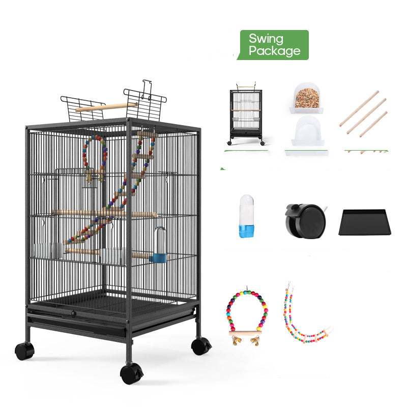PetHaven.comFeeder Toy Grass Nest Breeding BoxParrot Xuanfeng Bird Cage With Feeder Toy Grass Nest Breeding BoxThe Feeder Toy Grass Nest Breeding Box is the perfect combination of a feeder and a breeding nest for your pets. Designed with durable, eco-friendly materials, this accessories
