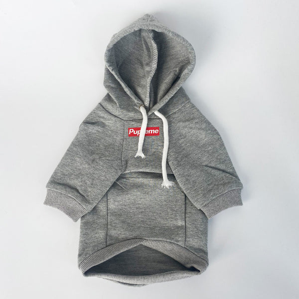 PetHaven.comPet Cotton Dog Clothes Hooded SweaterPet Cotton Dog Clothes Hooded SweaterProduct information:
 


 Material: Cotton
 
 Product category: two-legged clothes
 
 Style: leisure
 
 Color: black, white, gray, pink, red
 
 


 Size Information:clothes