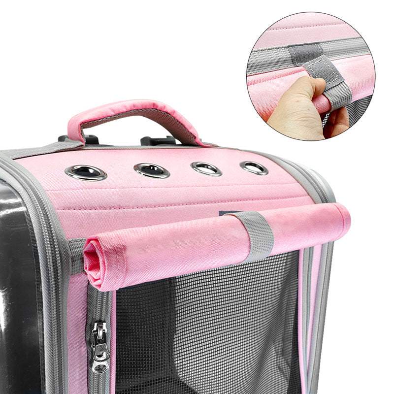 PetHaven.comPet Cat Carrier Backpack Breathable Cat Travel Outdoor Shoulder BagPet Cat Carrier Backpack Breathable Cat Travel Outdoor Shoulder Bag FoThe Pet Cat Carrier Backpack Breathable Cat Travel Outdoor Shoulder Bag is the perfect solution for traveling with your cat. Designed for both comfort and conveniencaccessories