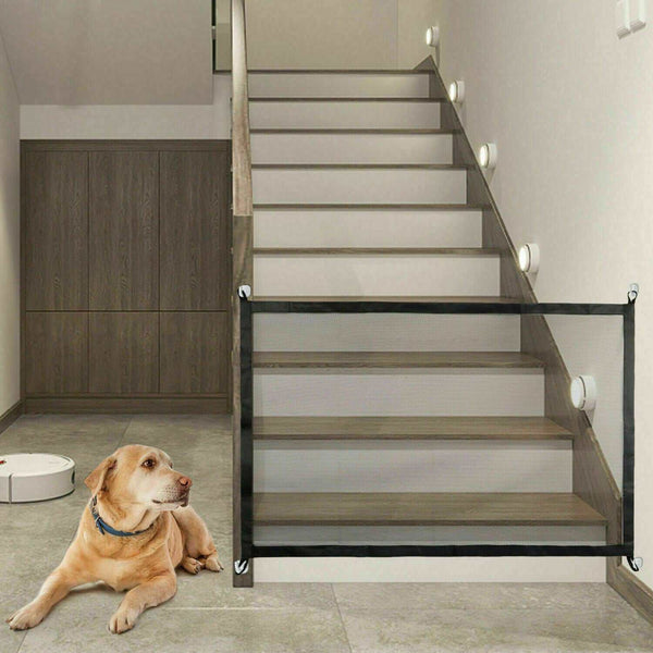 PetHaven.comPets Dog Cat Baby Safety Gate Mesh FencePets Dog Cat Baby Safety Gate Mesh Fence Magic Portable Guard Net StaiThe Pets Dog Cat Baby Safety Gate Mesh Fence is the perfect solution for keeping your furry friends and little ones safe and secure. Designed with durability and conaccessories