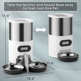 PetHaven.comAutomatic chqiue pet feederAutomatic chqiue pet feederProduct information:
 


 Material: Complete set of automatic feeding utensils
 
 Specifications: 3L Stainless Steel Feeder-Button, 4.5L Stainless Steel Feeder-Butto0