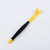 PetHaven.comPet Toothbrush Oral Cleaning ProductsPet Toothbrush Oral Cleaning ProductsProduct information:
 
 Color: orange, dark green, yellow, green, black Yellow, Blue Pink
 
 Material: plastic nylon
 
 Applicable object: general
 
 Specification: pet care