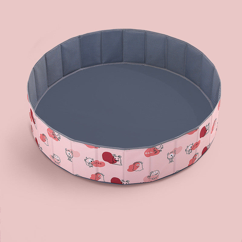 PetHaven.comFolding Ocean Ball Pool Bobo Pool Baby Baby Children'Little Folding Ocean Ball Pool Bobo Pool Baby Baby Children's Toy PoolProduct information:


 Applicable people: no limit, girls, boys
 
 Toy material: Oxford cloth + pp plastic
 
 Game house category: cloth tent
 
 Whether it is exclu0