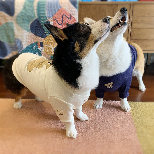 PetHaven.comComfortable Knitted Pet Sweater Dog ClothingComfortable Knitted Pet Sweater Dog ClothingProduct information:
 


 Material: Cotton
 
 Style: ins style
 
 Color: White, navy blue
 
 Size: SM, M, L, XL, 2XL, 3XL


 
 
 


 Size Information：


 
 
 
 
 
 
0