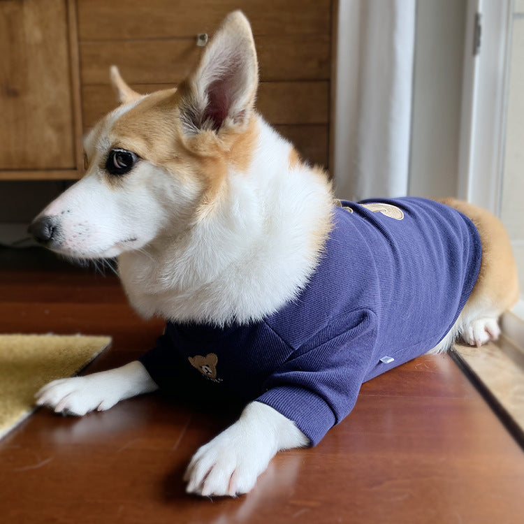 PetHaven.comComfortable Knitted Pet Sweater Dog ClothingComfortable Knitted Pet Sweater Dog ClothingProduct information:
 


 Material: Cotton
 
 Style: ins style
 
 Color: White, navy blue
 
 Size: SM, M, L, XL, 2XL, 3XL


 
 
 


 Size Information：


 
 
 
 
 
 
0