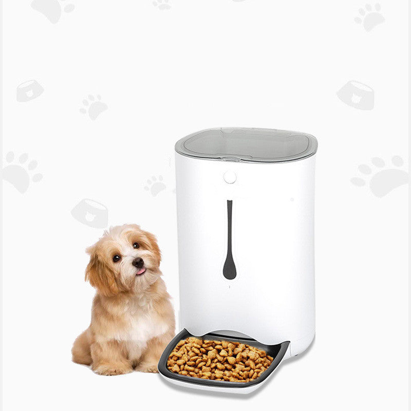 PetHaven.comTimed pet video automatic feederTimed pet video automatic feederProduct name "The third generation of intelligent feeder
 
 Product capacity: 6L
 
 Product style: Standard Edition/Deluxe Video Edition
 
 Power supply mode: power 0