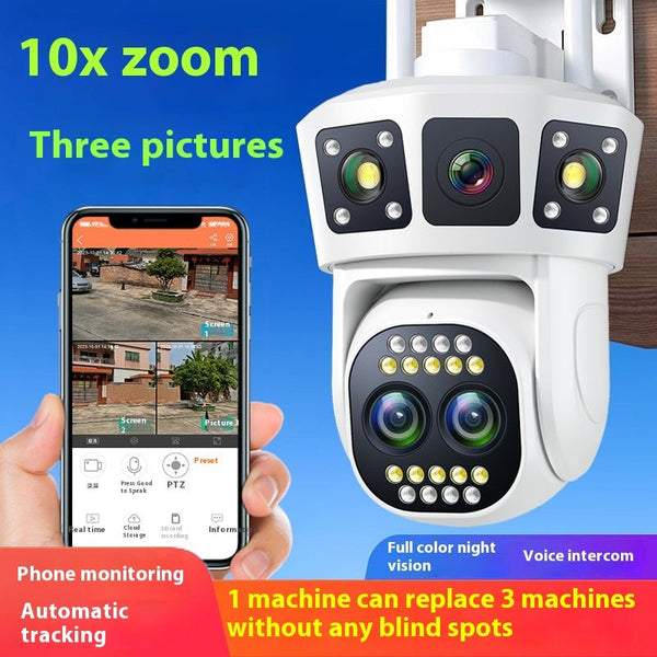PetHaven.comWireless Camera Monitoring Dual-screen Home Night Vision HDWireless Camera Monitoring Dual-screen Home Night Vision HDProduct information:
 
 Specification: 1 style: fixed focus [WiFi version] power supply-no memory card, 2 style: fixed focus [WiFi version] Power Supply 32G memory caccessories