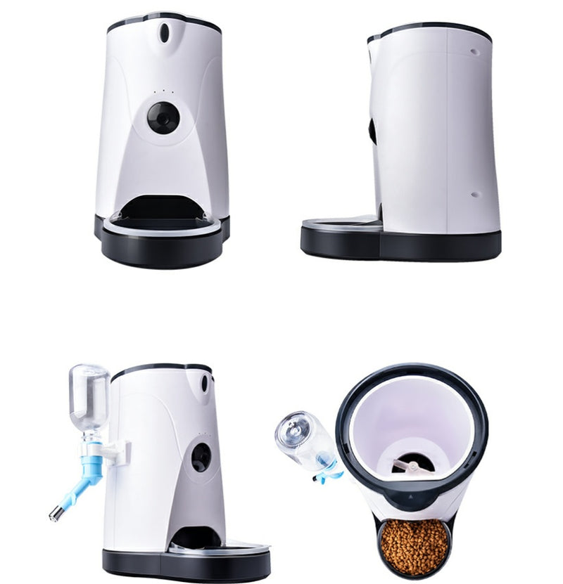PetHaven.comPet automatic feederPet automatic feederRoot
 
 4L
 
 Applicable food d
 
 Dry food (5-15mm)
 
 recording function
 
 Support user-defined recording
 
 Recording time
 
 Support 15S recording
 
 Orders
 
 0