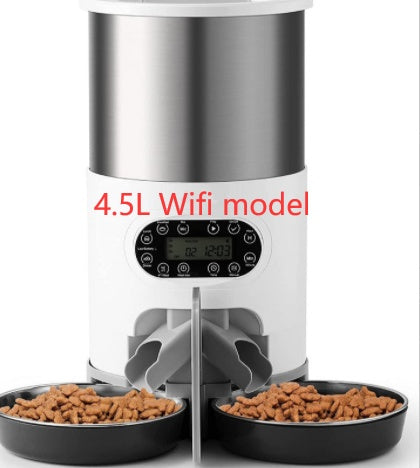 PetHaven.comAutomatic chqiue pet feederAutomatic chqiue pet feederProduct information:
 


 Material: Complete set of automatic feeding utensils
 
 Specifications: 3L Stainless Steel Feeder-Button, 4.5L Stainless Steel Feeder-Butto0