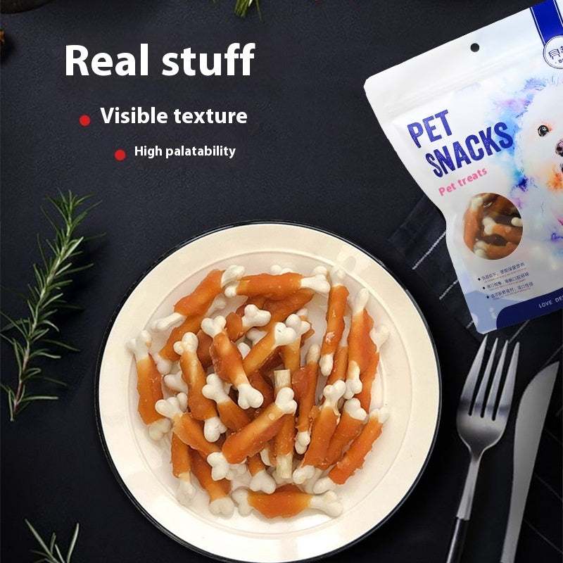 PetHaven.compet snack chicken wrappedpet snack chicken wrappedPet Snack Chicken Wrapped is the perfect treat for your furry friend! Made with high-quality ingredients, this pet snack chicken wrapped offers a delicious and healtfood/treats