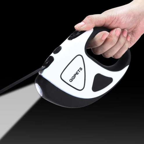 PetHaven.comPet Dog Automatic Retractable Fiber Leash Night Safety LED Shining Automatic Stretching Dog Hand Holding Rope Pet SuppliesPet Dog Automatic Retractable Fiber Leash Night Safety LED Shining AutOverview:
 
 Anti-slip rubberized frosted handle
 
 360° anti-winding
 
 Impact-resistant nylon plastic and glass fiber
 
 Durable nylon braid
 
 


 Specification:
pet walker