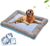 PetHaven.comCool Mat Blanket Ice Silk for PetsCool Mat Blanket Ice Silk for PetsOverview：Keep your furry friends comfortable during hot summer days with the Cool Mat Blanket Ice Silk for Pets. Made with breathable ice silk fabric, this mat ensurDog/Cat house